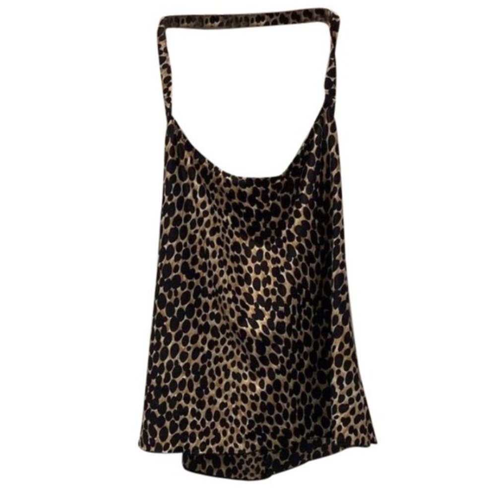 Dolce & Gabbana Animal Print Tank Top